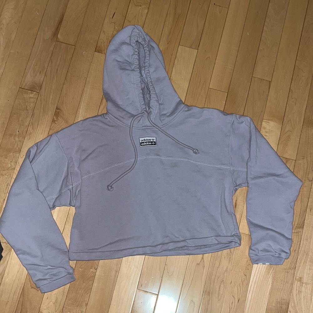 Adidas cropped hoodie